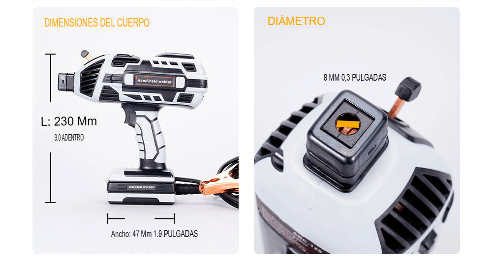 Máquina de soldar portátil